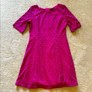 Jessica Howard Vibrant Pink Lace Dress Size 12